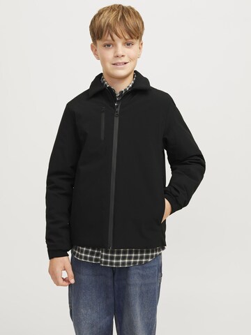 Jack & Jones Junior Between-Season Jacket in Black: front