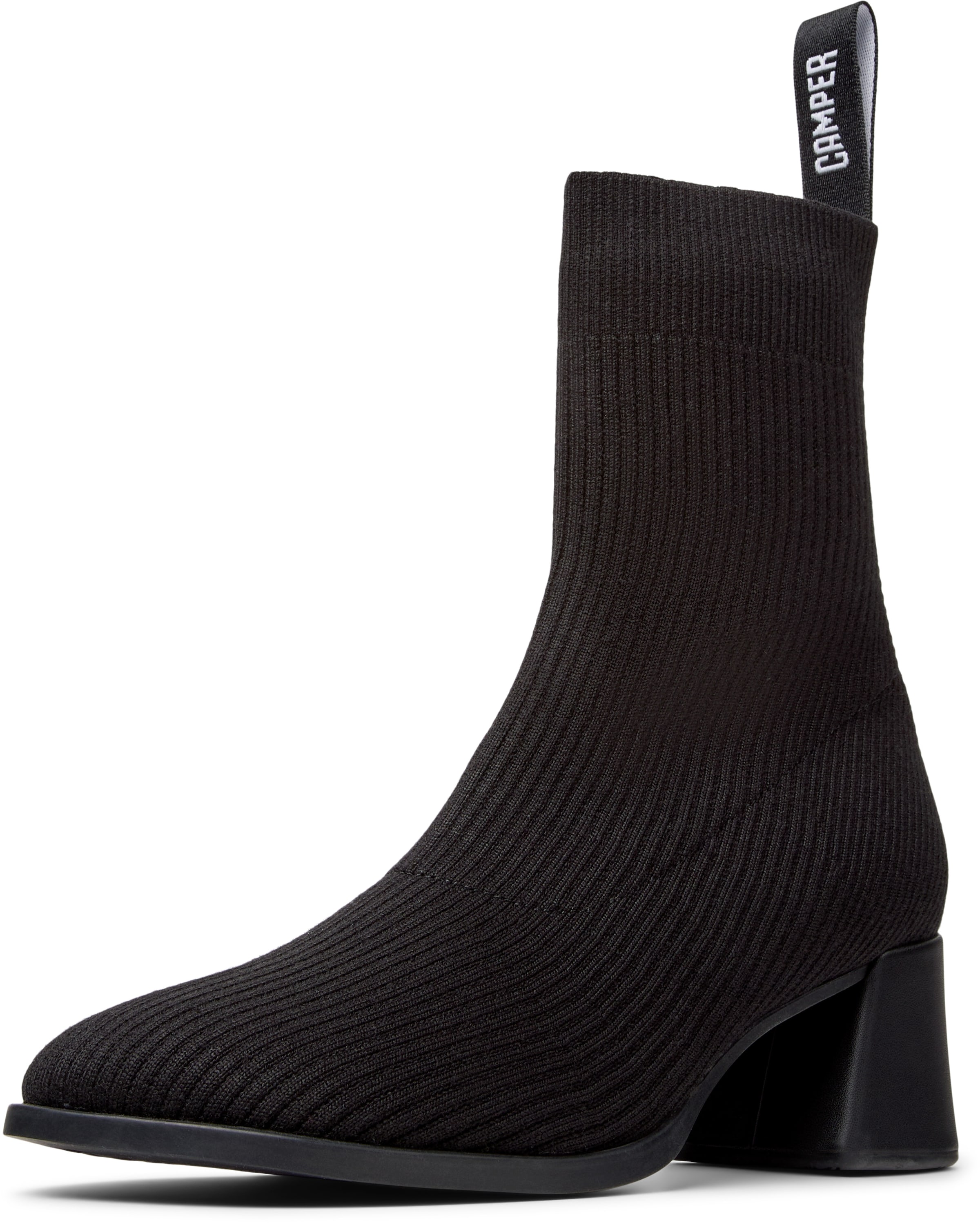 CAMPER Stiefeletten 'Kora' in Schwarz: Vorderseite