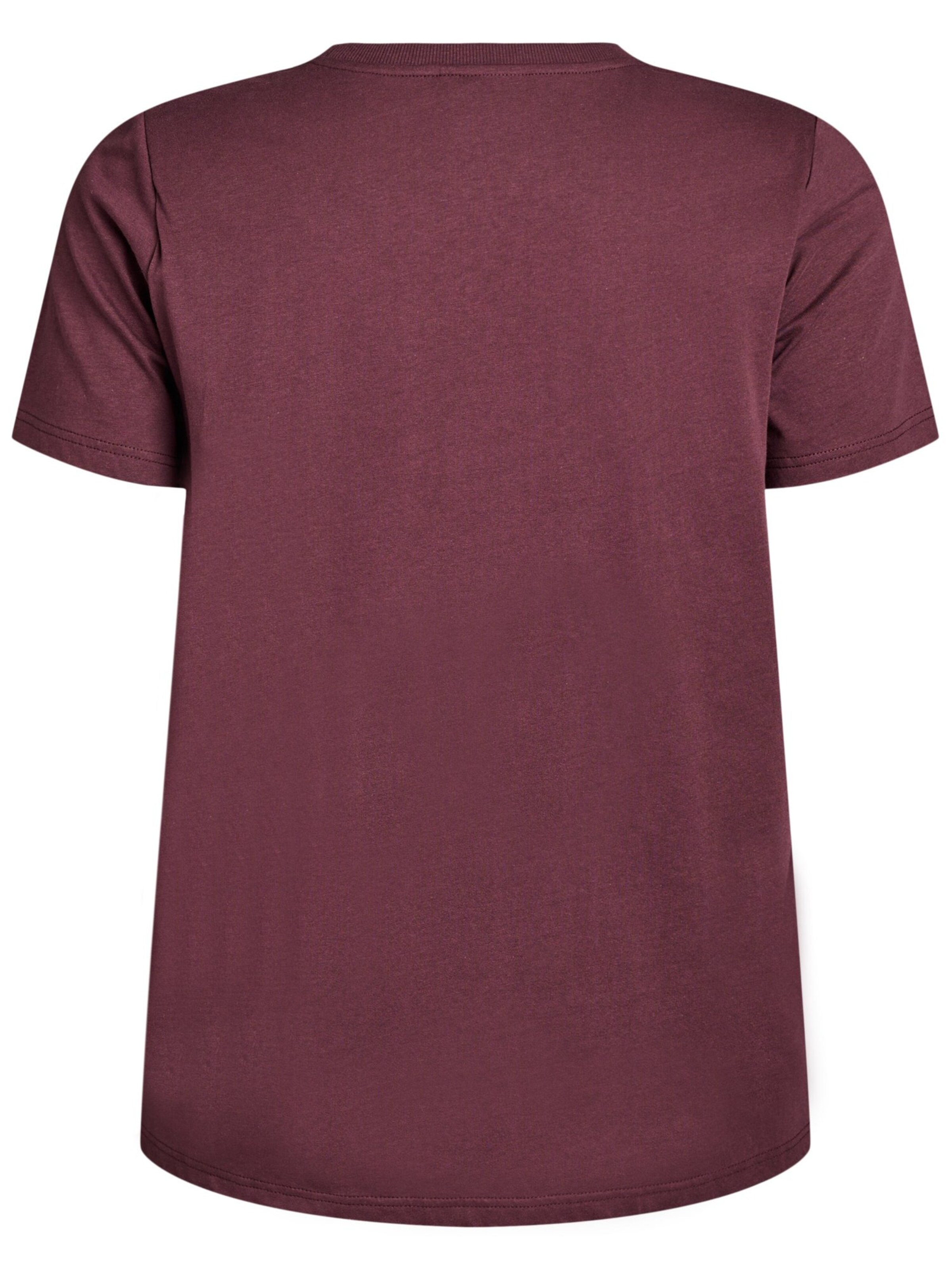 Zizzi Тениска 'Mdina' в кафяво