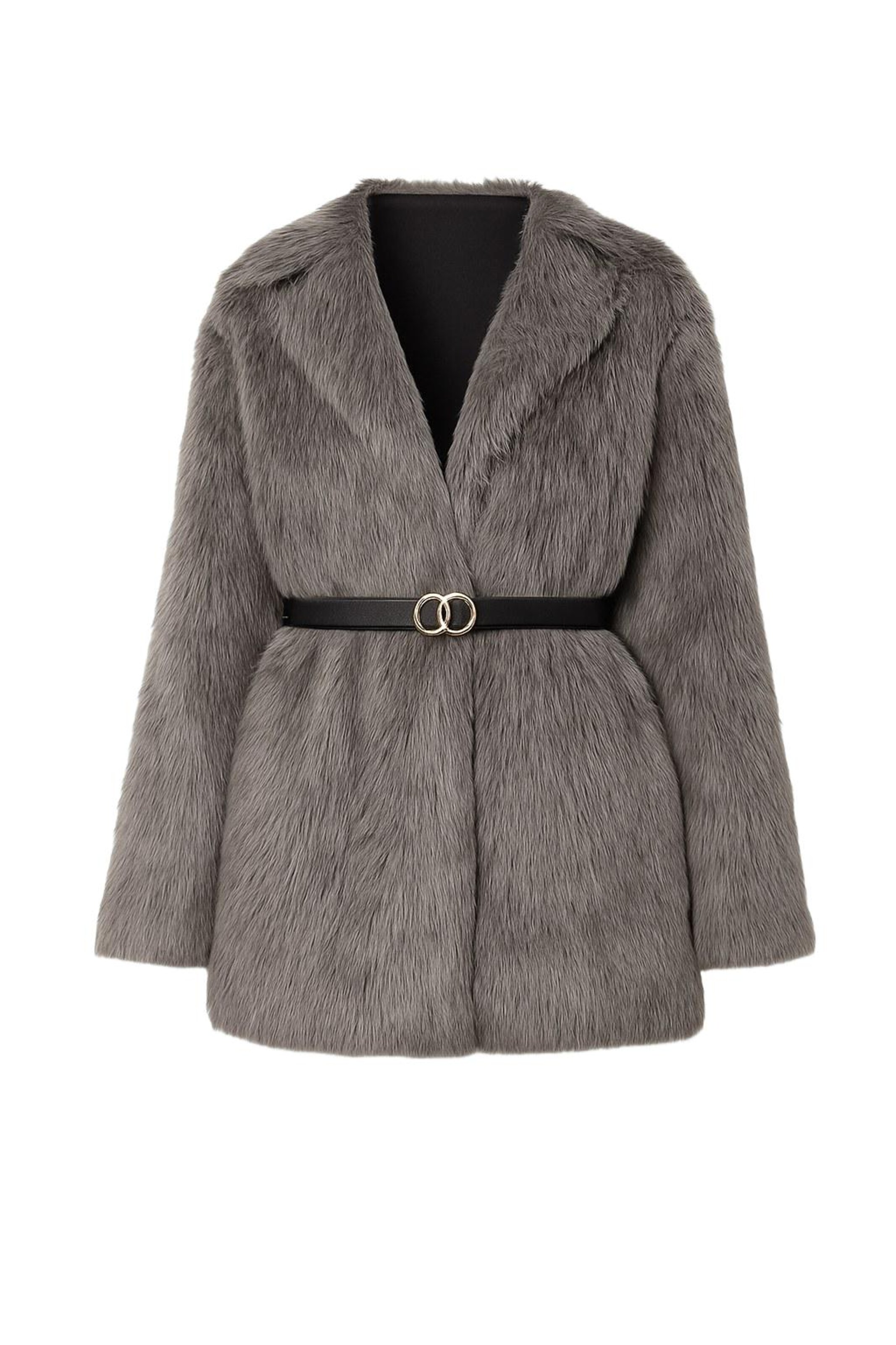 MODAMIHRAM Winter jacket in Grey: front