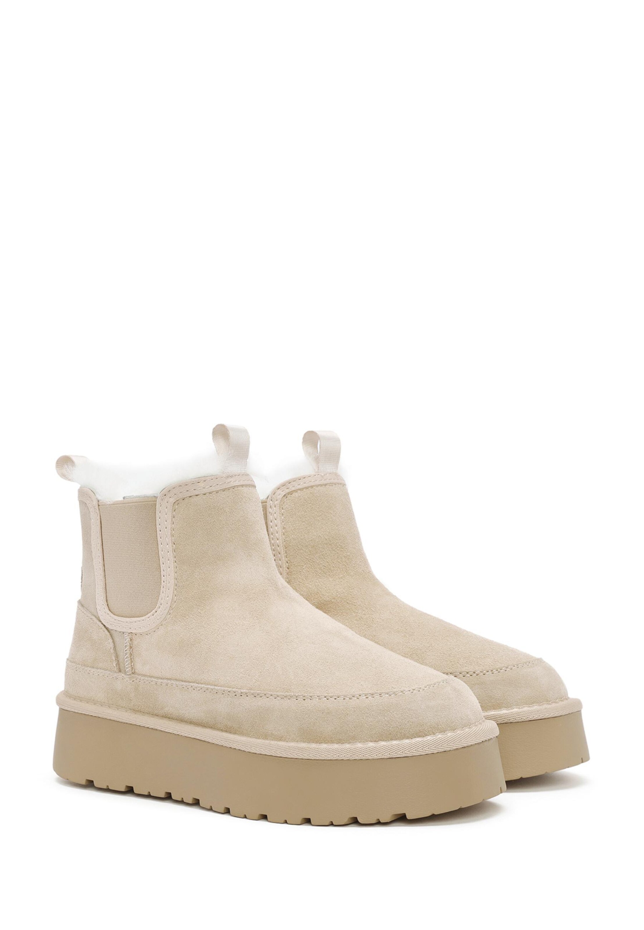 Ankle boots di Derimod in beige