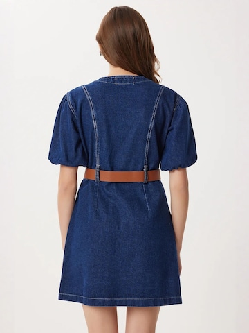 Happiness İstanbul Mini Kleid in Blau