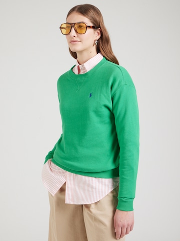 Sweat-shirt Polo Ralph Lauren en vert : devant