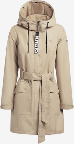 khujo Overgangsparkas ' LAUREN4 ' i beige: forside