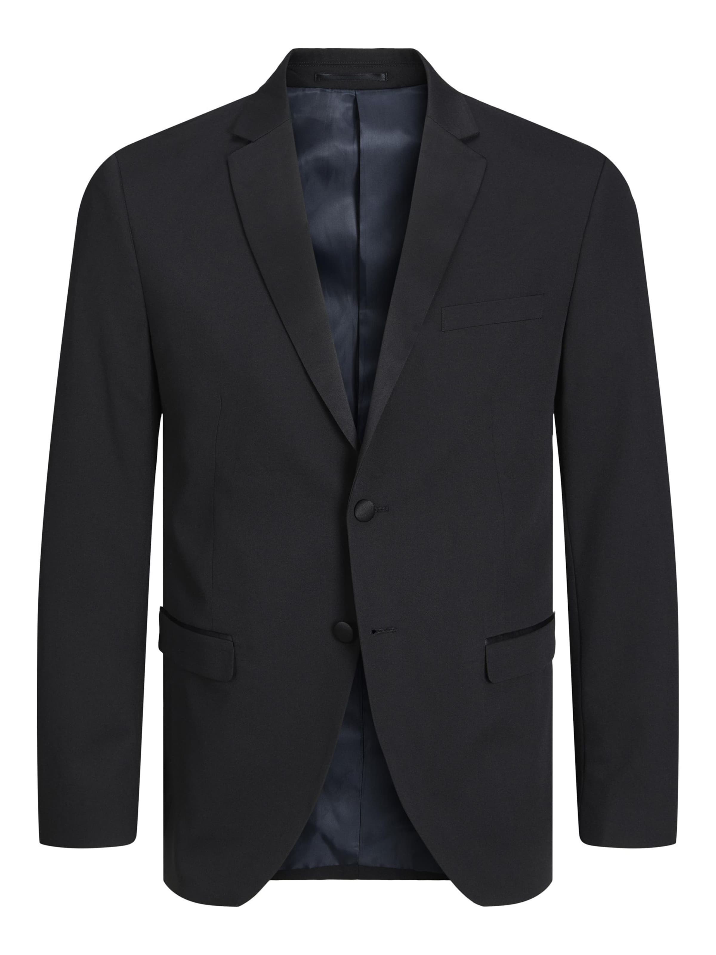 JACK & JONES Slim fit Ανδρικό σακάκι 'JPRFRANCO' σε μαύρο: μπροστά