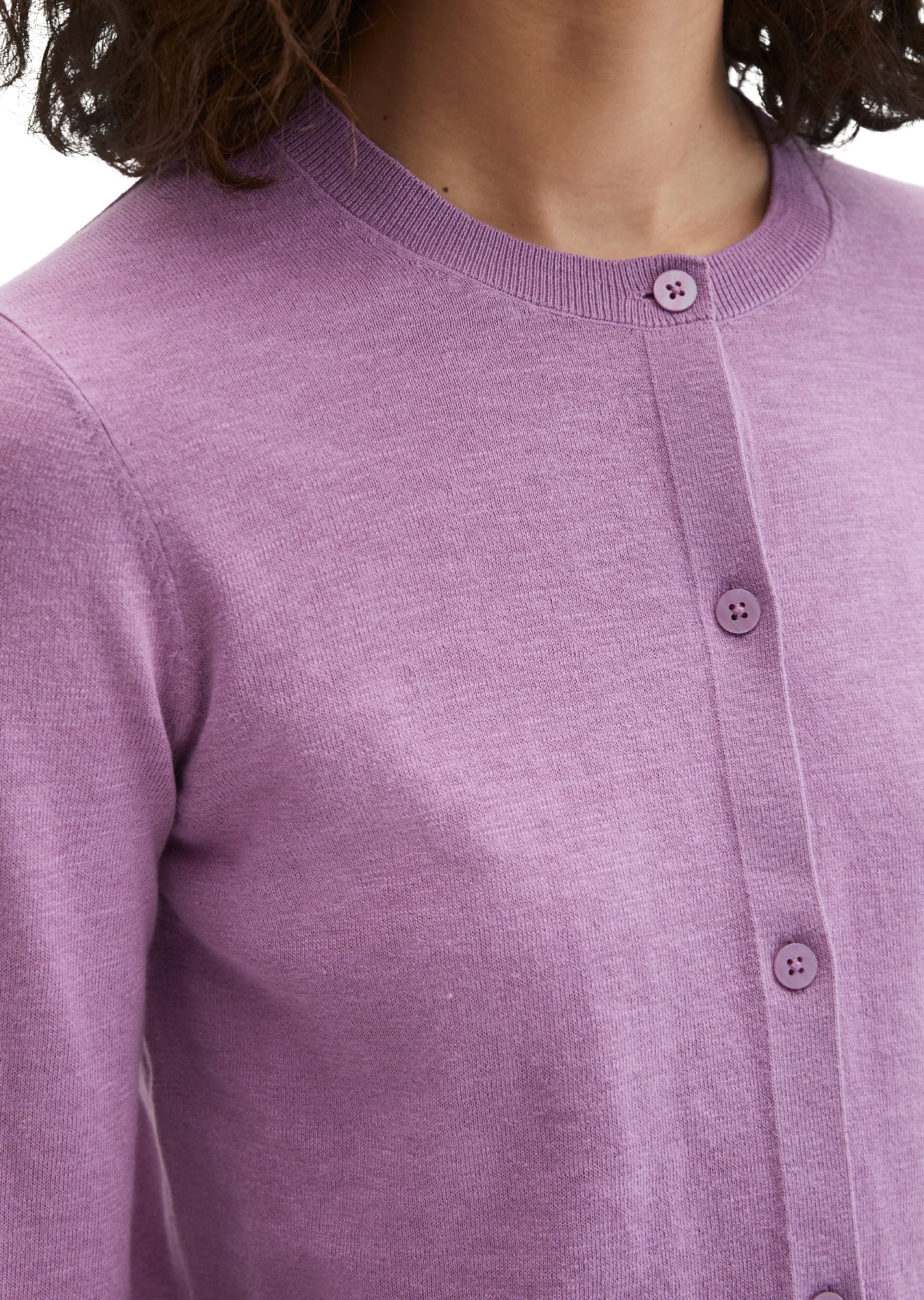 Marc O'Polo Knit cardigan in Purple