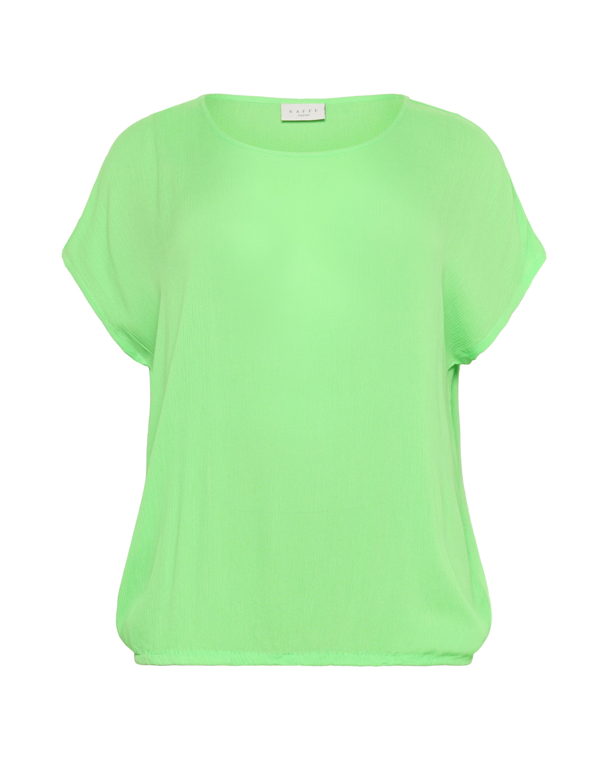 KAFFE CURVE Bluse 'KC Ami' in Grün: Vorderseite