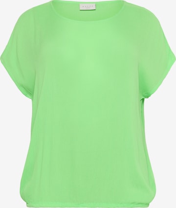KAFFE CURVE Bluse 'KC Ami' i grøn: forside