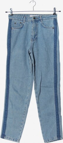 Subdued High Waist Jeans 25-26 in Blau: predná strana