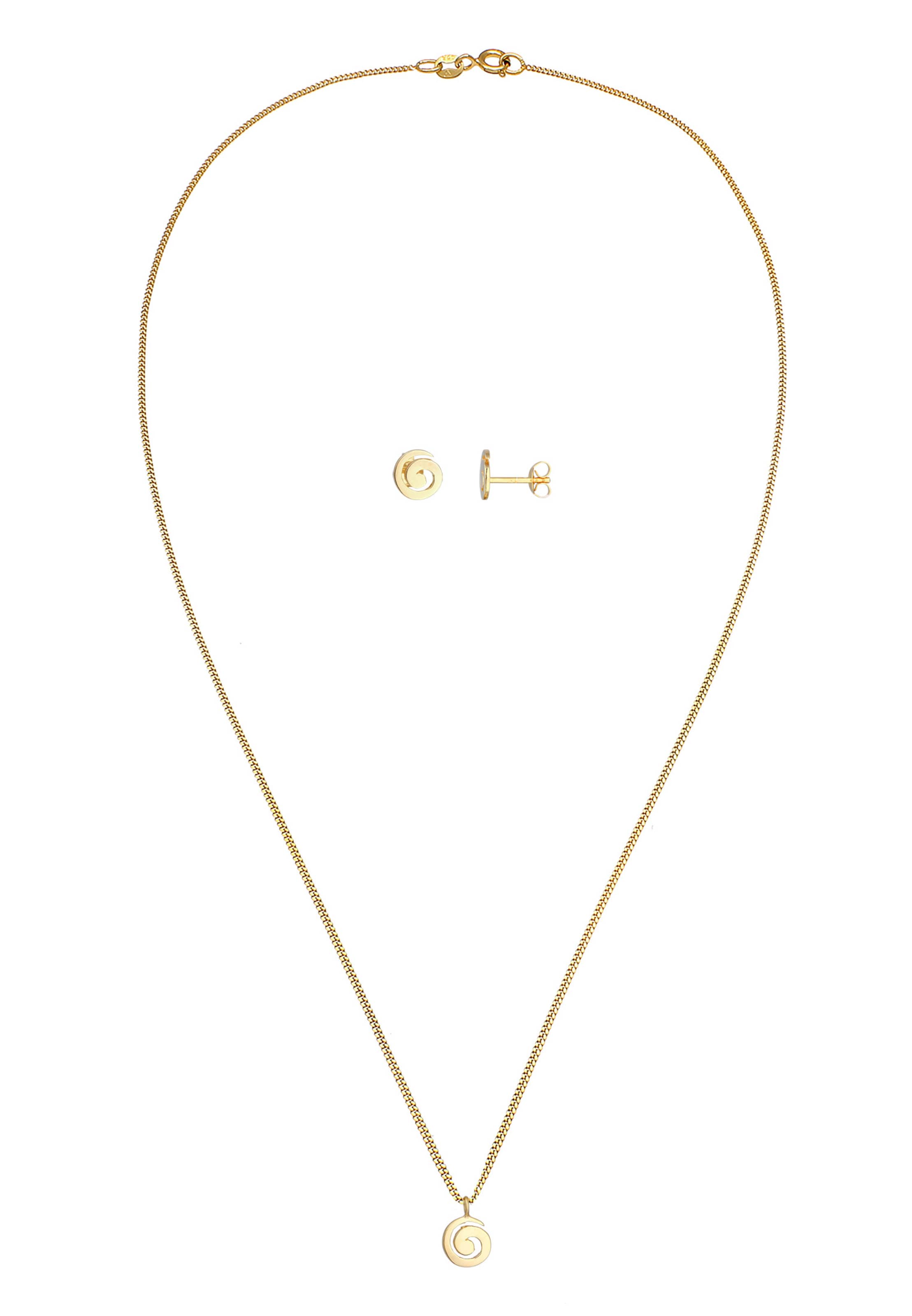 Parure de bijoux ELLI en or : devant