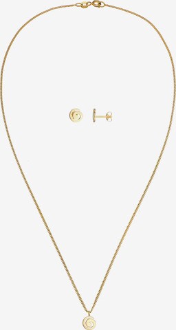 ELLI Sieraden set in Goud: voorkant