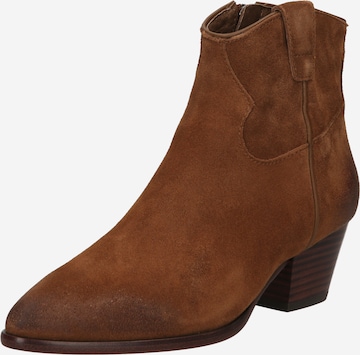 ASH Bootie 'HOUSTON' in Brown: front