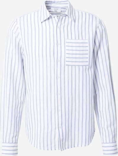 Cămașă 'Janosch' DAN FOX APPAREL pe albastru / alb, Vizualizare produs