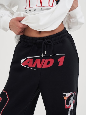 AND1 Loosefit Hose in Schwarz