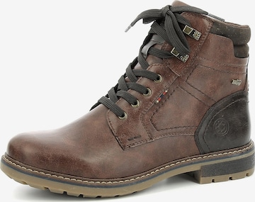Relife Lace-Up Boots 'Joymen' in Brown: front