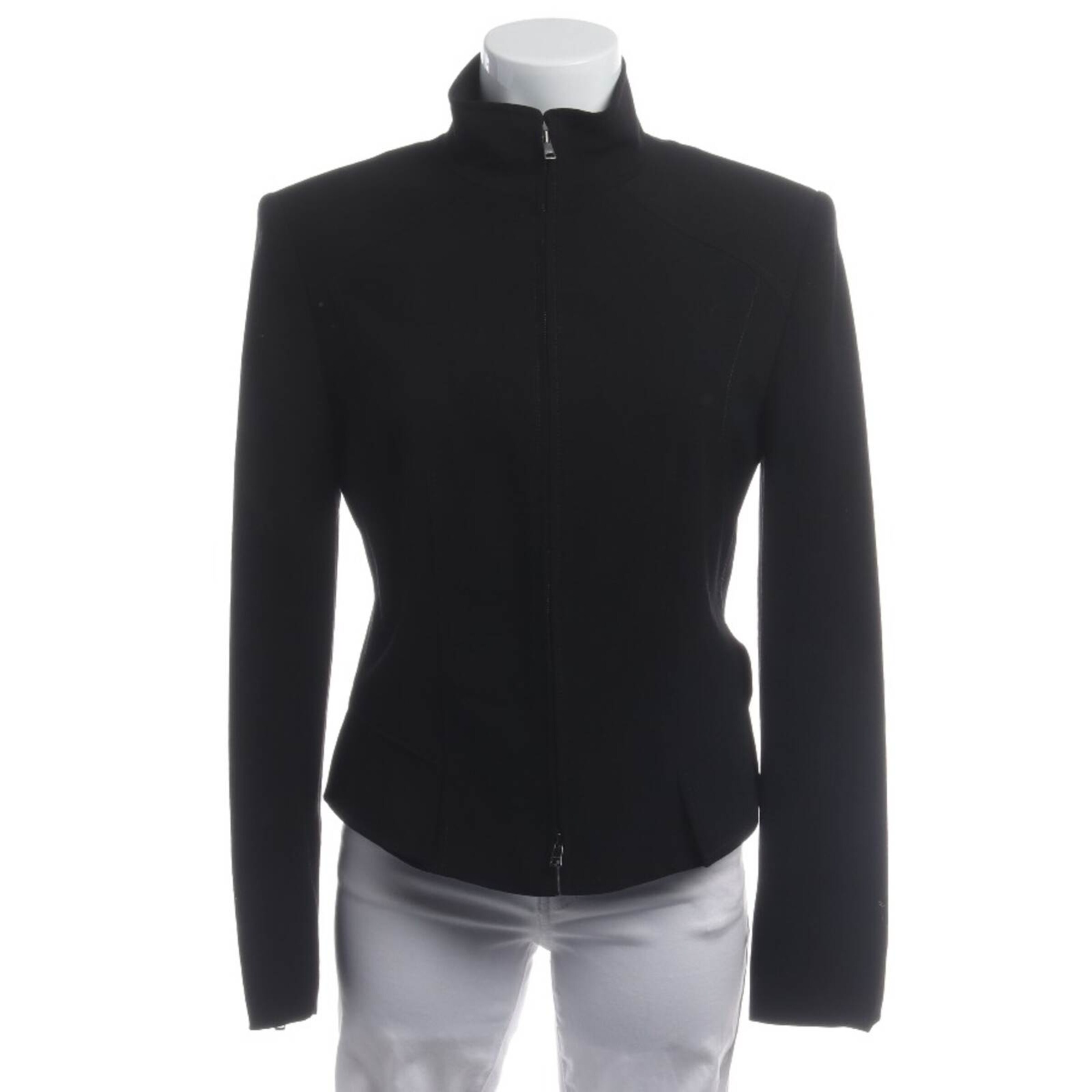 Marc Cain Jacket & Coat in S in Black: front