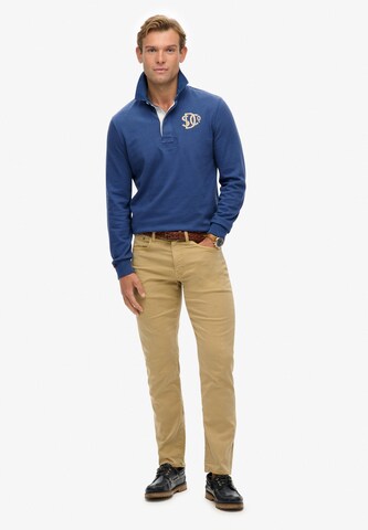 T-Shirt 'Athletic' Superdry en bleu