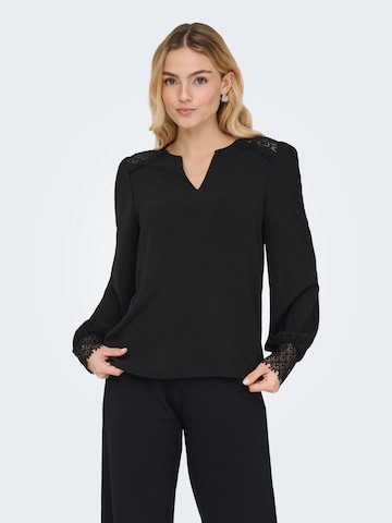 ONLY Bluse 'ONLCERENA METTE' in Schwarz: Vorderseite