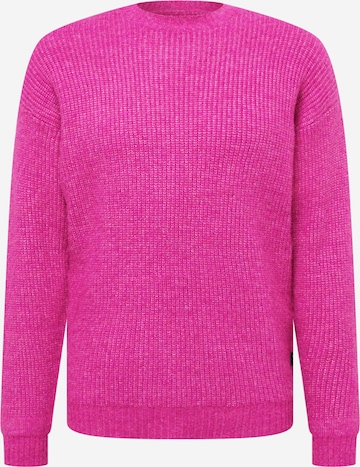 Pull-over TOM TAILOR DENIM en rose : devant