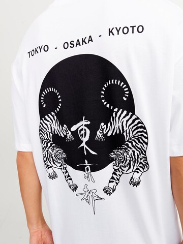 JACK & JONES Shirt 'JJRandom' in Wit