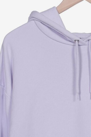 Monki Sweatshirt & Zip-Up Hoodie in XL in Purple
