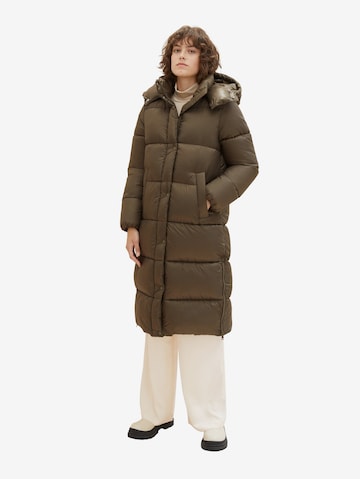 TOM TAILOR Winter Coat in Green