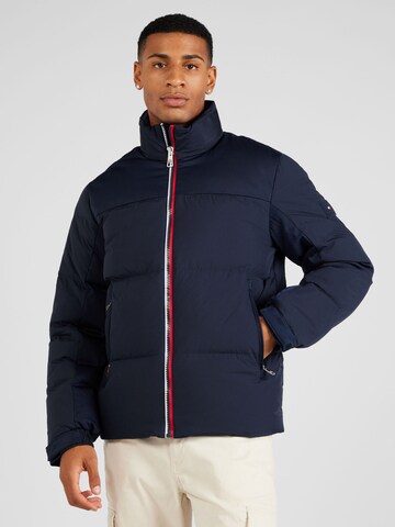 TOMMY HILFIGER Winter Jacket 'New York' in Blue: front