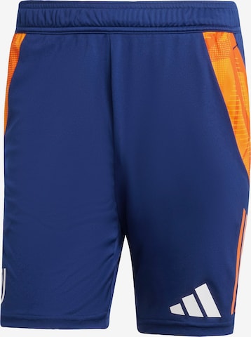 Slimfit Pantaloni sportivi 'Juventus Turin Tiro 24' di ADIDAS PERFORMANCE in blu: frontale