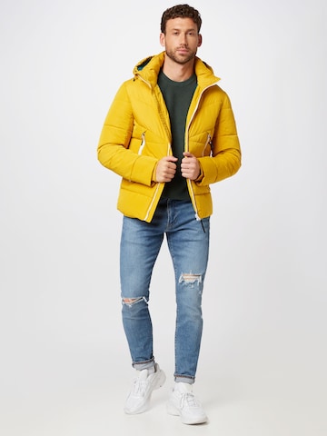 TOM TAILOR DENIM Jacke in Gelb
