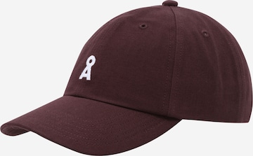 ARMEDANGELS Cap 'YAANIS' in Brown: front