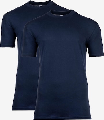 T-Shirt HOM en bleu : devant