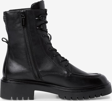 TAMARIS Lace-Up Ankle Boots in Black