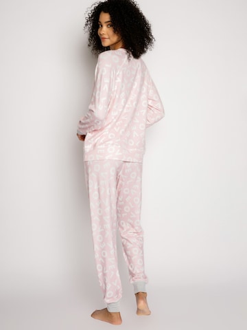 PJ Salvage Pyjamabroek 'Live Life ' in Roze