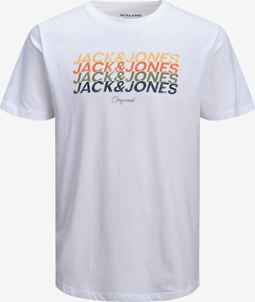 JACK & JONES Shirt 'Brady' in Wit: voorkant