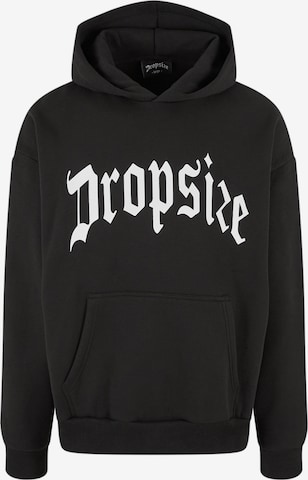 Dropsize Sweatshirt i sort: forside