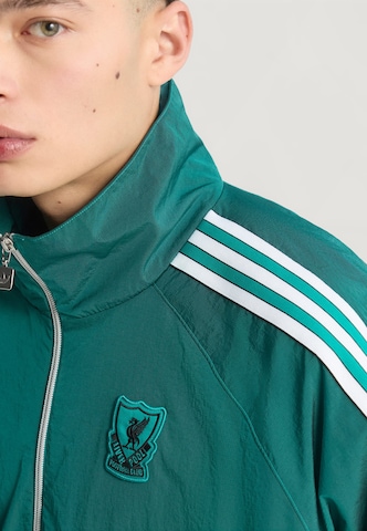 ADIDAS ORIGINALS Sports jacket 'FC Liverpool Terrace Icons' in Green