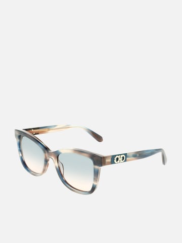 FERRAGAMO Sunglasses in Beige: front