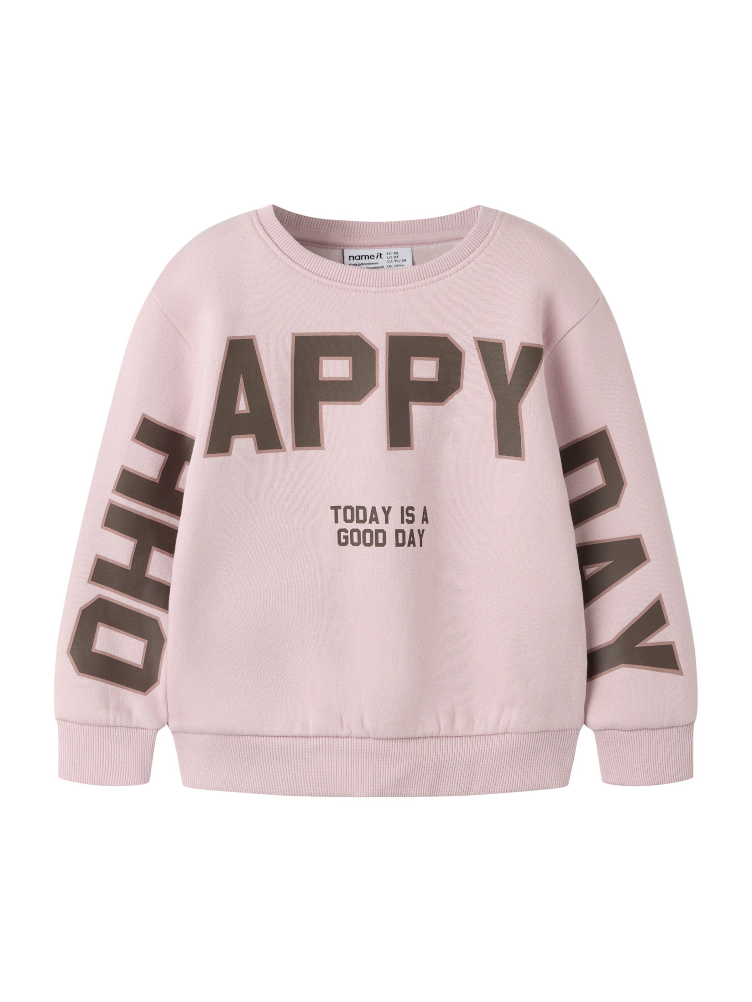 Sweat-shirt 'NMFLINKA' NAME IT en violet : devant