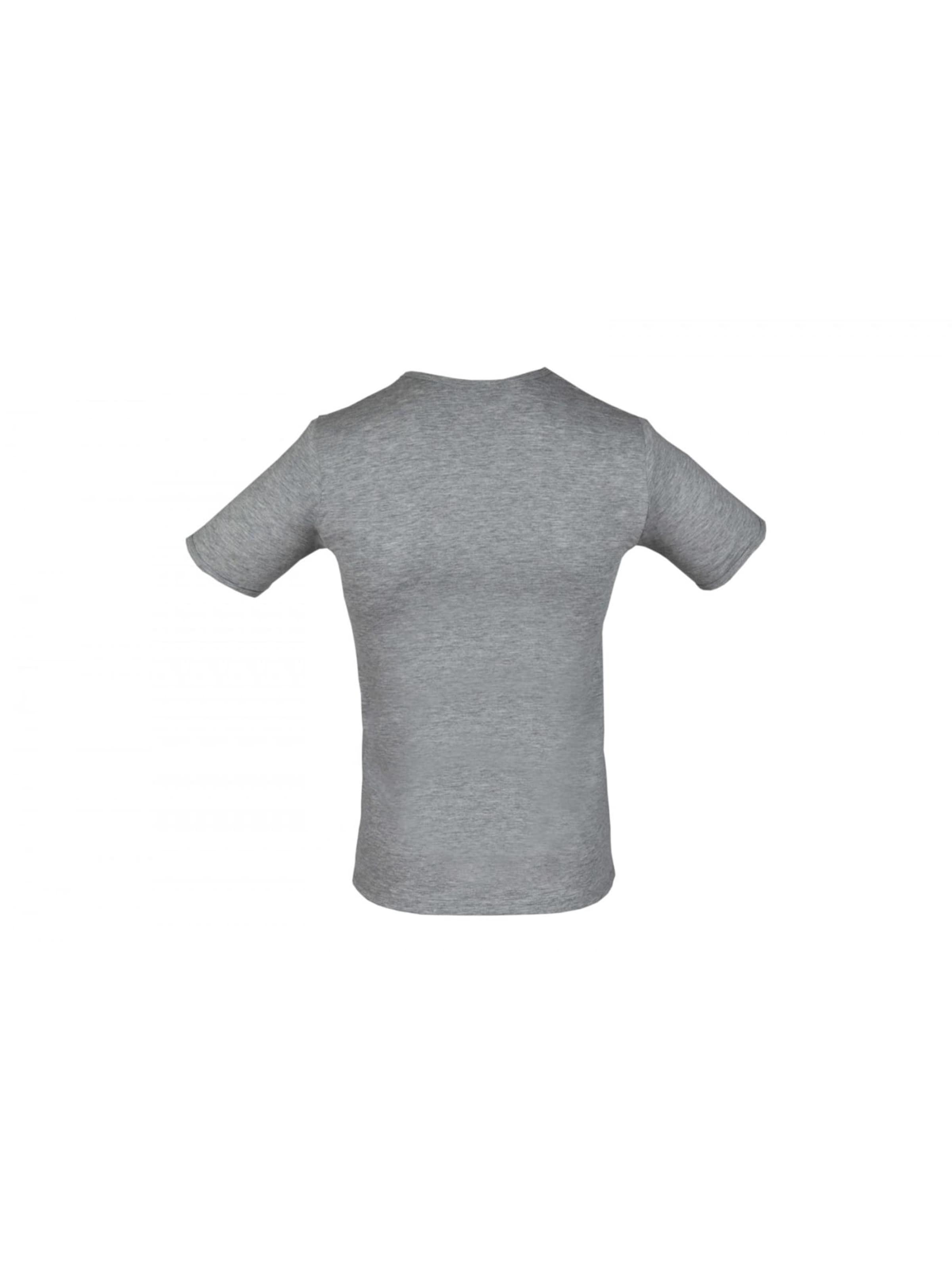 Maxte Undershirt 'BASIC MAX T-Shirt Men 5er Pack' in Grey
