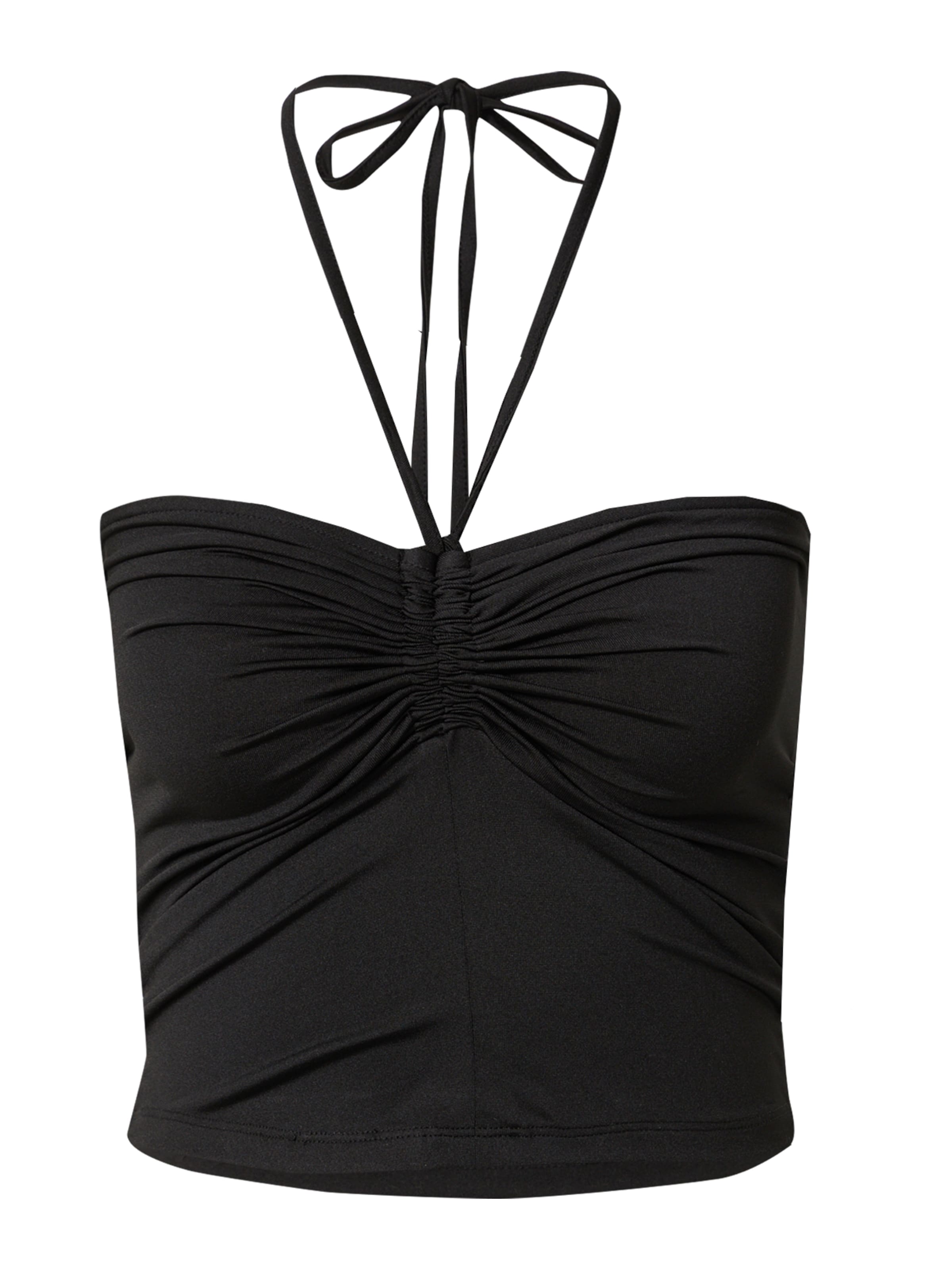 NLY by Nelly Top in Schwarz: Vorderseite