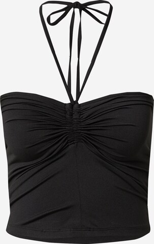 NLY by Nelly Top in Black: front