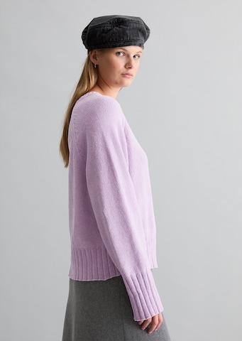 Marc O'Polo DENIM Trui in Lila: zijkant