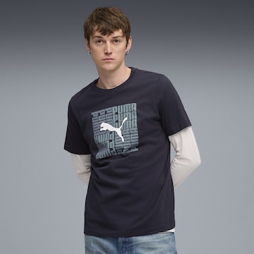 PUMA T-Shirt in Blau: Vorderseite