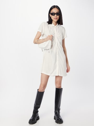 Volcom Shirt Dress in White