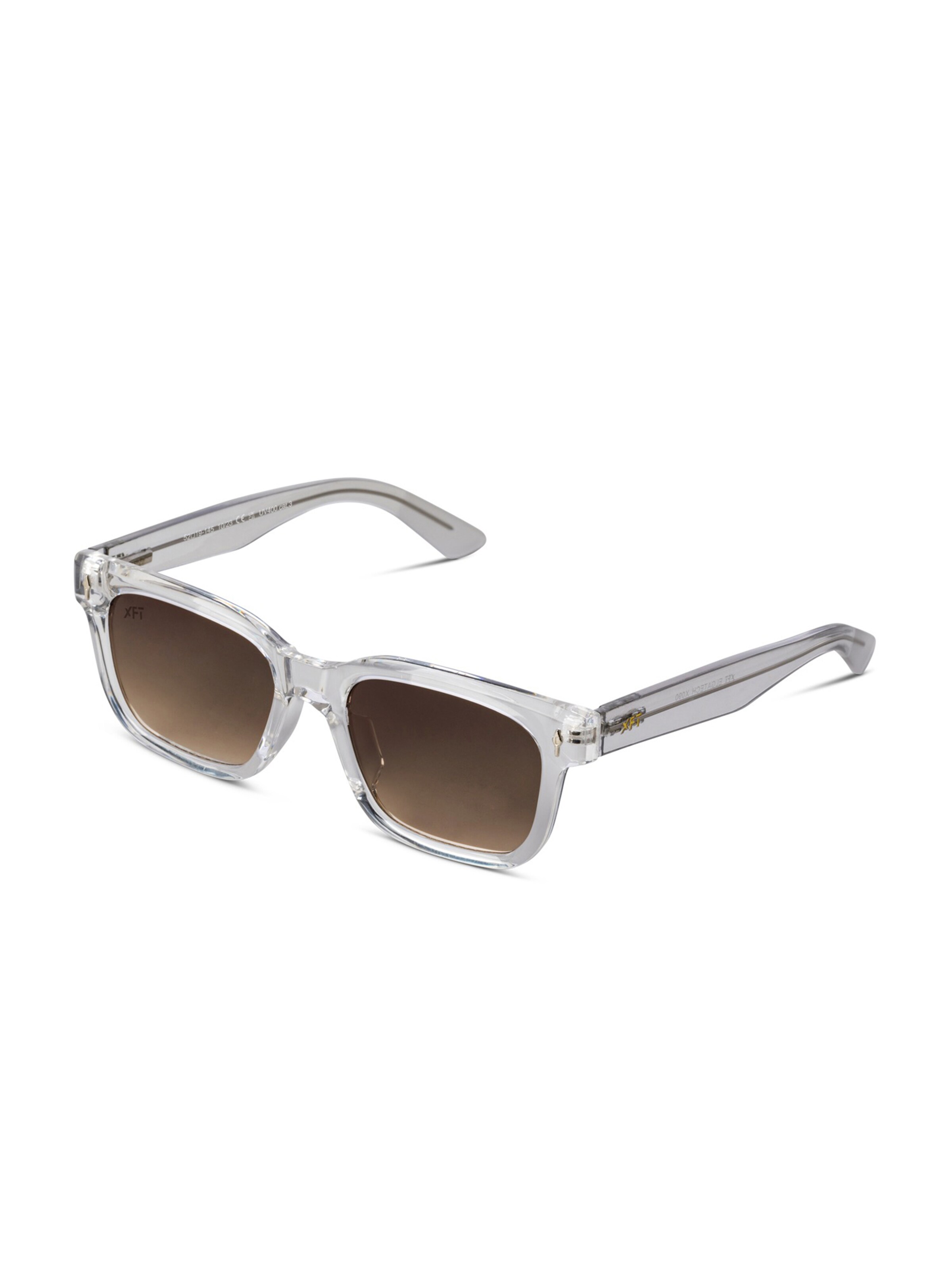 X Frame Therapy Sunglasses 'Elgatech Sun' in Brown: front
