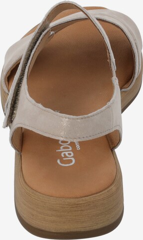 GABOR Sandals 'Comfort' in Beige