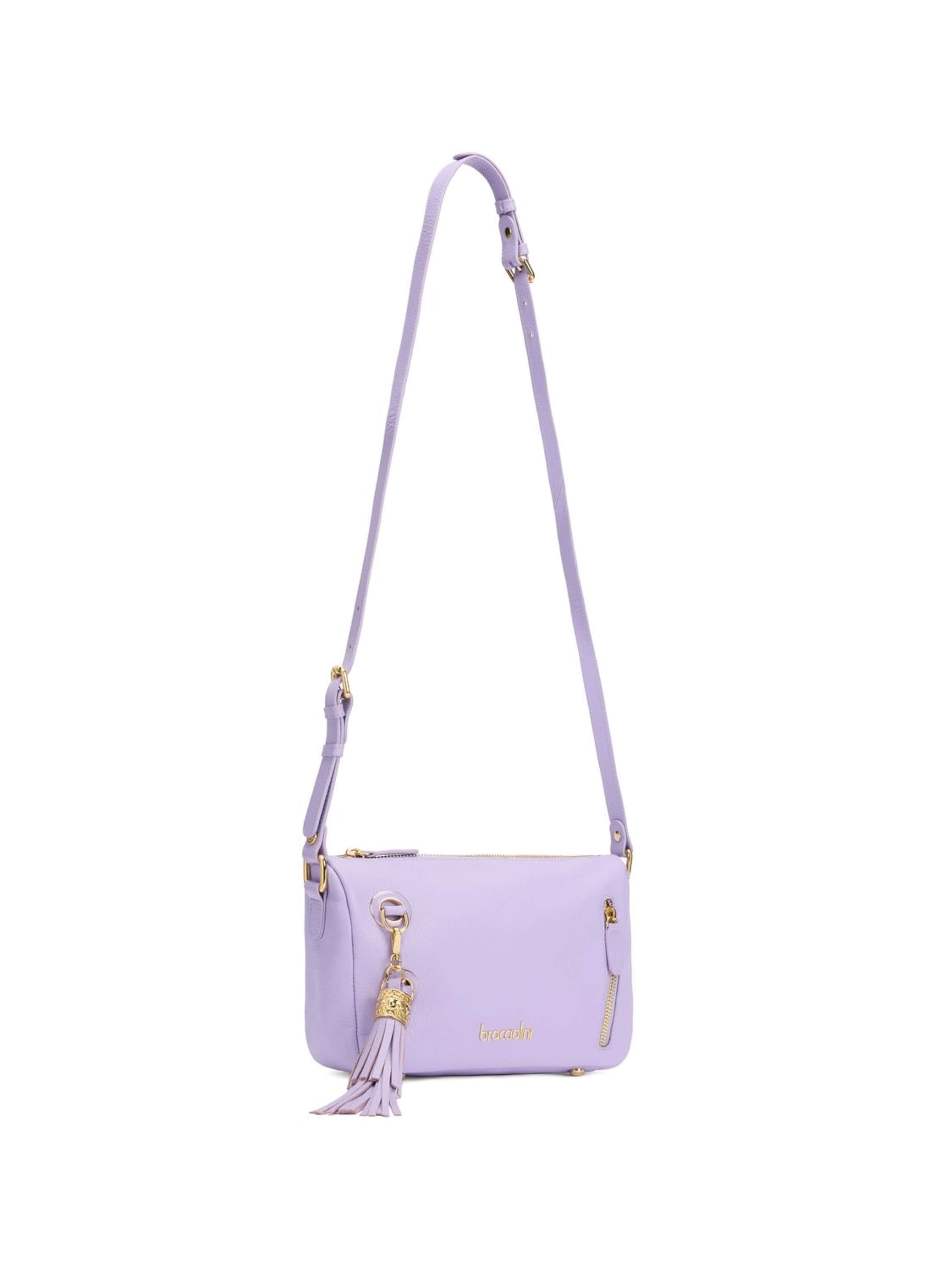 Braccialini Shoulder Bag 'Margot' in Purple