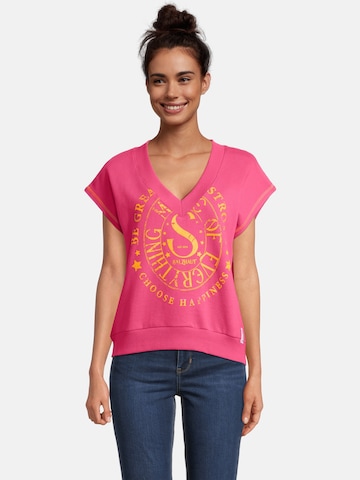 Pull-over 'Laggen' salzhaut en rose : devant