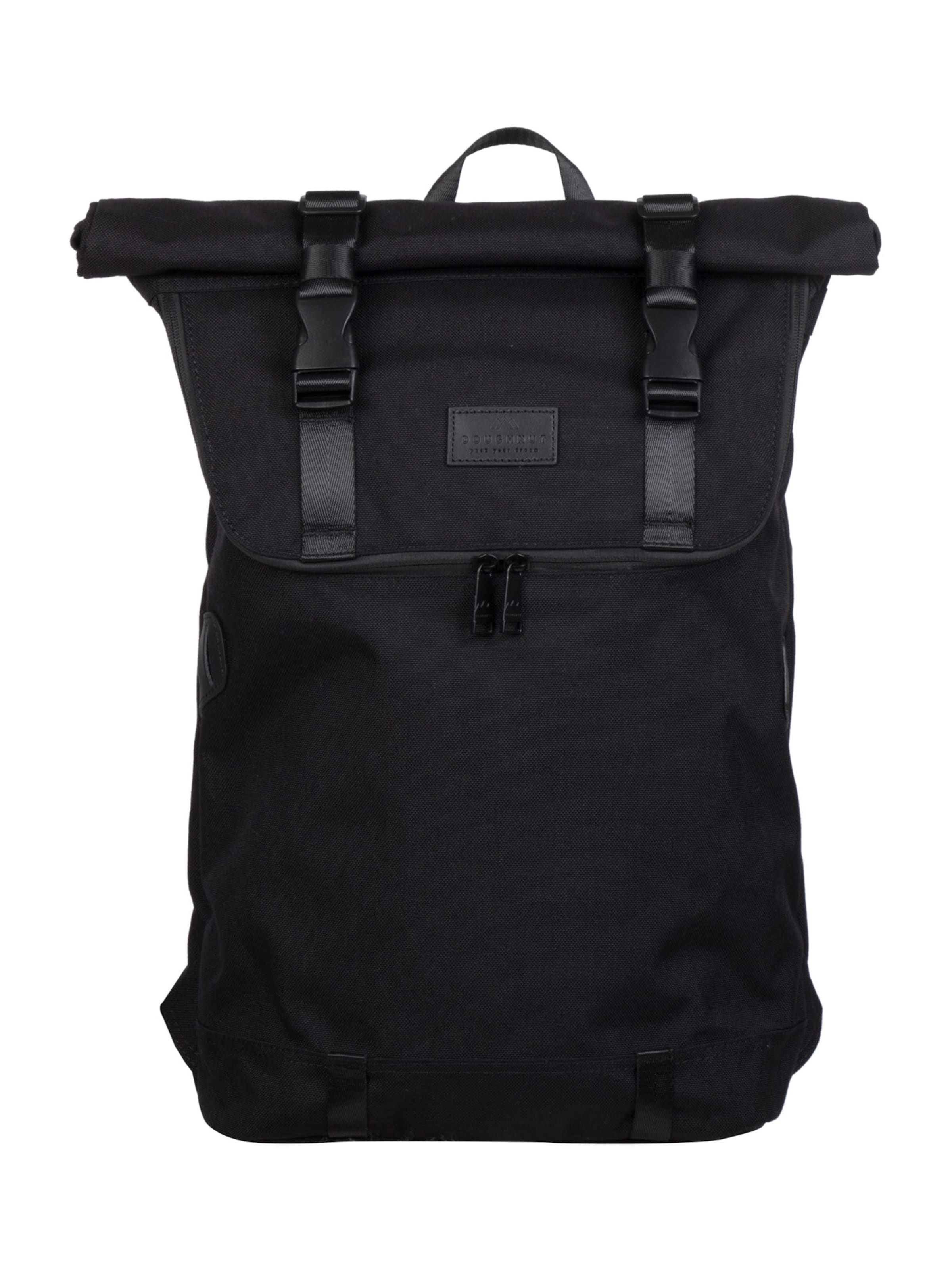 Doughnut Backpack 'Christopher' in Black: front