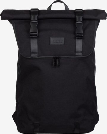 Doughnut Backpack 'Christopher' in Black: front